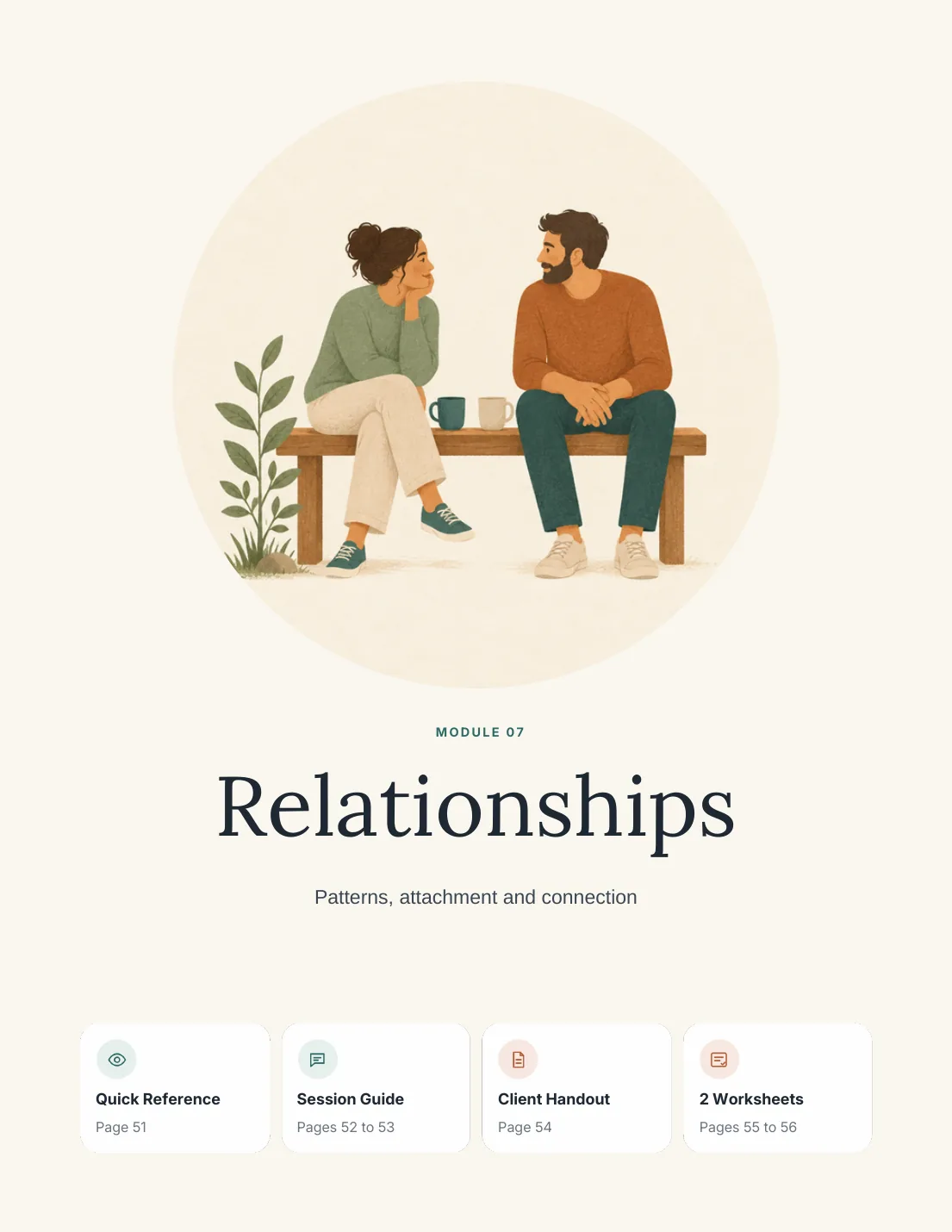 Relationships module opener