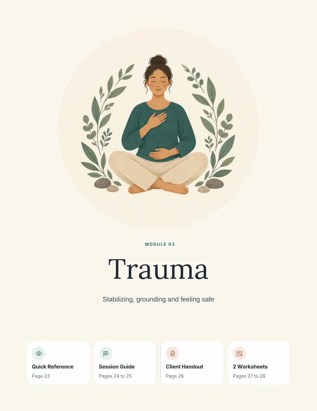 Trauma module opener